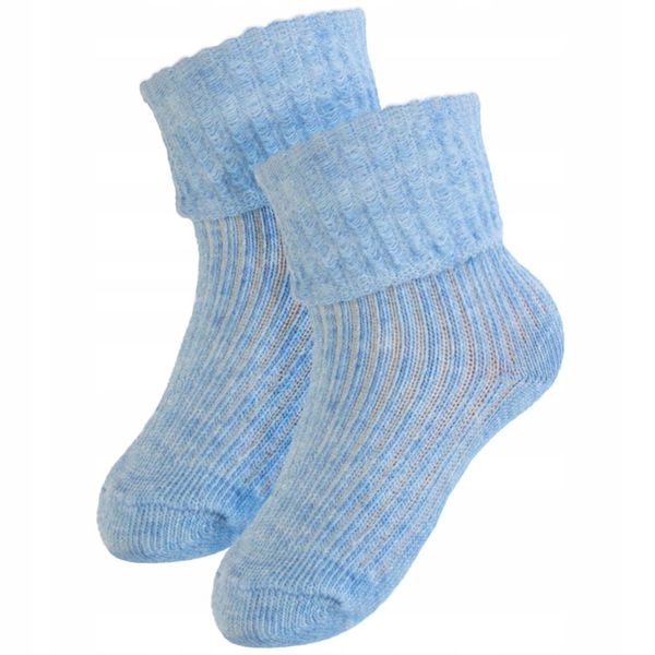 5-pak DELIKATNE BEZUCISKOWE bawełniane skarpetki NIEMOWLĘCE 0-3m r. 56 zdjęcie 6