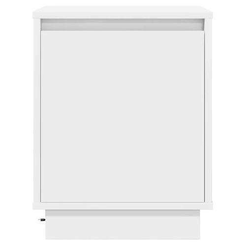 Szafka Nocna z 2 pcs Biały 39 x 34.5 x 50 cm na Arena.pl