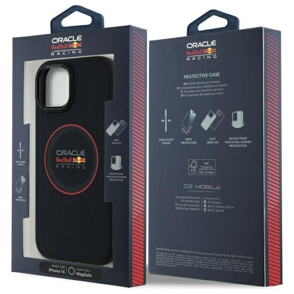 Etui Red Bull do iPhone 14, Granatowy MagSafe zdjęcie 8
