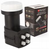 Konwerter Quad LNB 0.1dB 4 wyjścia satelitarny 40mm 03H series