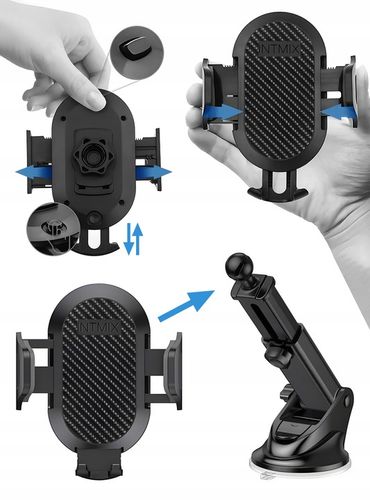 UCHWYT DO SAMOCHODU NA TELEFON SZYBĘ DESKĘ KOKPIT MOCNY UCHWYT SAMOCHODOWY na Arena.pl