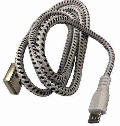 Kabel Micro USB 1m Oplot MicroUSB SOLIDNY biały na Arena.pl