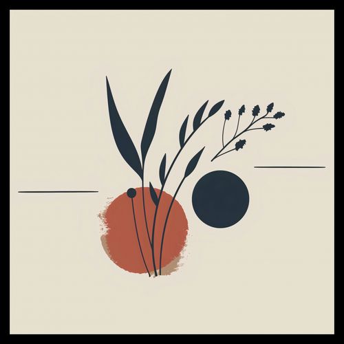 Plakat 50x50cm Botaniczna Barwa na Arena.pl