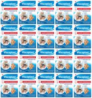 20x Plastry Uniwersalne Viscoplast 3M z Opatrunkiem 5 Rozmiarów 24 szt.