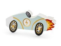 Zaproszenia urodzinowe auto wyścigowe, 6 szt.