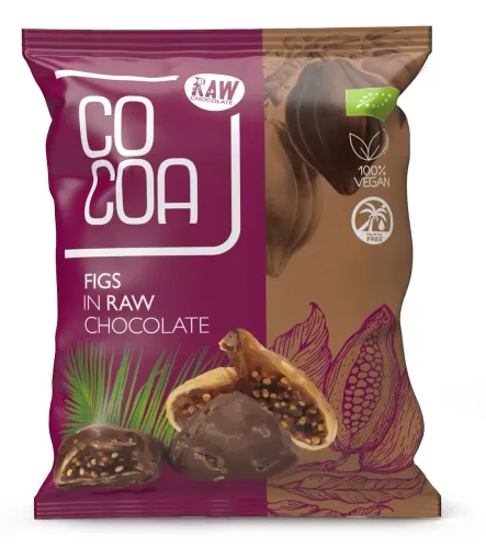 Figi W Surowej Czekoladzie BIO 70 g - Cocoa na Arena.pl