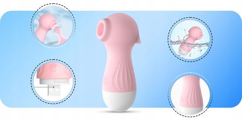 WIBRATOR PINGWINEK SSĄCY DAMSKI MOCNY INTENSYWNY MASAŻER PINGWIN DLA PAR na Arena.pl