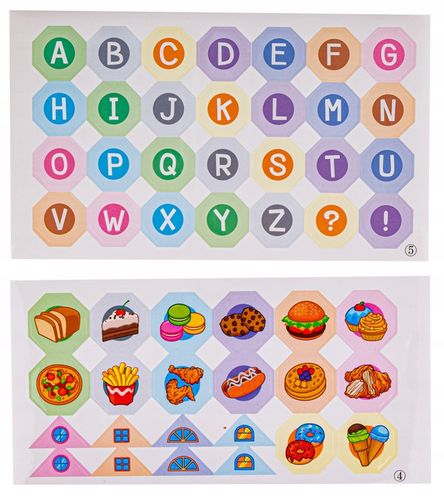 Klocki Wafle Konstrukcyjne Tor Kulkowy Kulodrom Dla Kulek Naklejki 226 Elem na Arena.pl