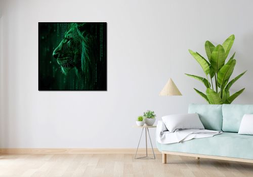 Plakat 90x90cm Kod Siły na Arena.pl