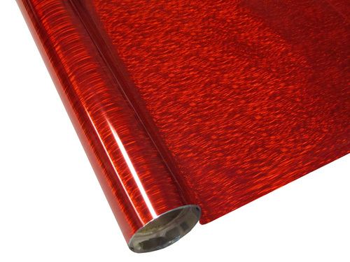 Folia do hot stampingu z wzorem - Weave Red zdjęcie 1