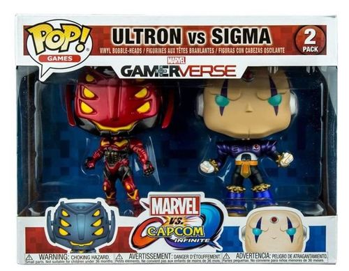 funko pop! marvel vs capcom red ultron/sigma 2pak figurki na Arena.pl