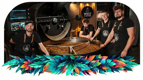 Kawa Ziarnista Zestaw 6x250g West Caffee MIX Świeżo Palona 100% Arabica na Arena.pl