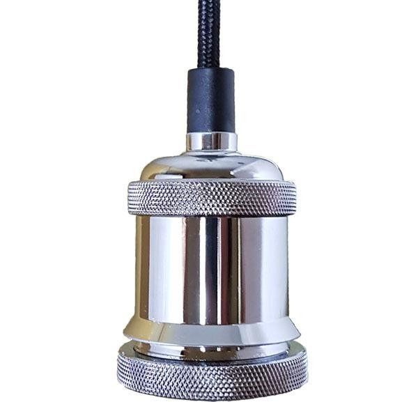 Lampa wisząca Industrial Chrome Chic zdjęcie 3