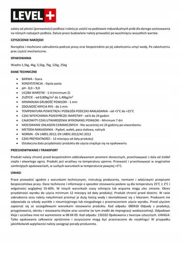 Folia w płynie 20kg Hydroizolacja Wewnątrz L+08 na Arena.pl