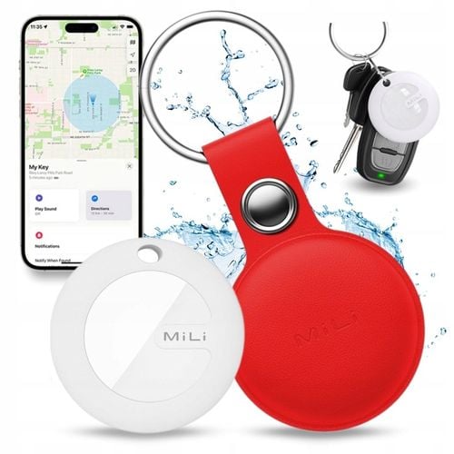 MiLi MiTag Lokalizator GPS BT do iOS APPLE + Etui Brelok do plecaka na Arena.pl