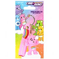 brelok 3d care bears troskliwe misie różowy starpak