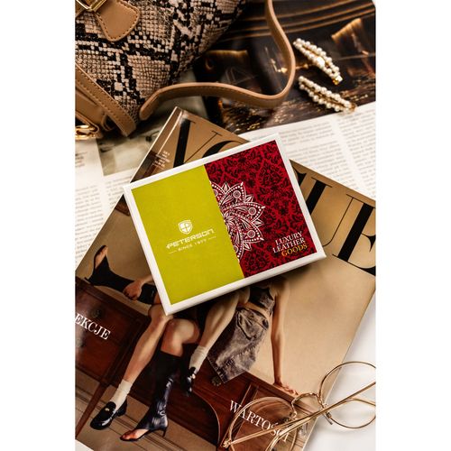 modny portfel damski z ochroną rfid - peterson na Arena.pl