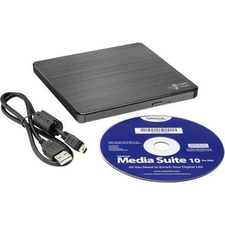 H.L Data Storage  Ultra Slim Portable DVD-Writer Black na Arena.pl