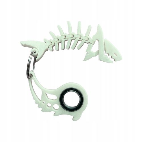 KEYSPINNER Zestaw BRELOCZEK do kluczy Keyrambit Rekin Świecący w ciemności na Arena.pl