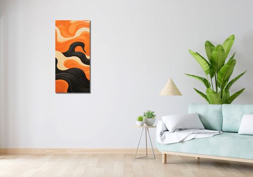 Obraz 40x90cm Dzień spotyka Noc na Arena.pl