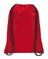 Plecak-worek na sznurek TOWN, czerwony