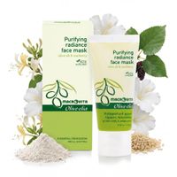 Macrovita Olive.elia naturalna maseczka do twarzy oczyszczająco-rozświetlająca z bio-oliwą i morwą 50ml