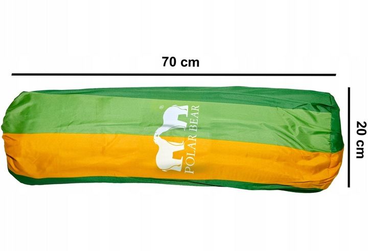 MATA SAMOPOMPUJĄCA Z PODUSZKĄ MATERAC karimata kempingowa POD NAMIOT BIWAK zdjęcie 7