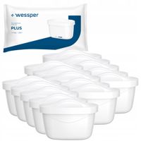 15x Filtr Wessper aquamax Plus do dzbanka filtrującego Brita Dafi zamiennik