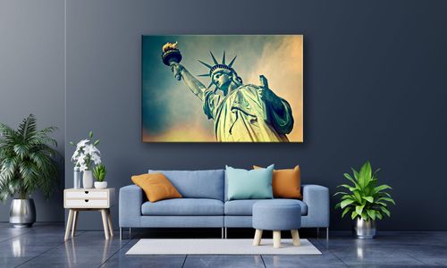 OBRAZ NA PŁÓTNIE 095 Statua Wolności 60x40cm na Arena.pl