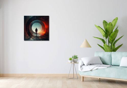 Obraz 60x60cm Portal do Świata na Arena.pl