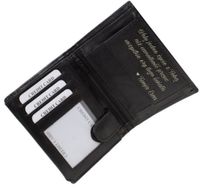 Portfel z grawerem wytrzymały prezent na święta dla taty HIT!