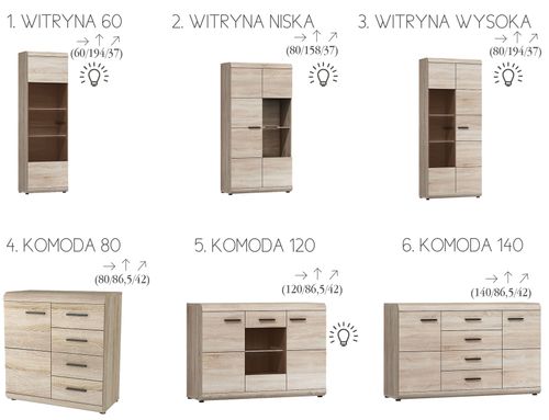 Półka Kolekcja LUCK SONOMA na Arena.pl