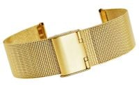 bransoleta siatka złota 20 mm 301g20