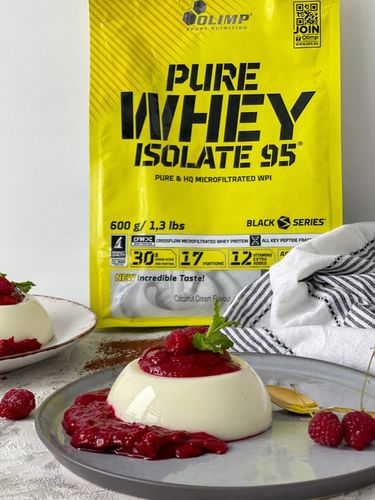 OLIMP PURE WHEY ISOLATE 95 600g IZOLAT ODŻYWKA BIAŁKOWA WHEY PROTEIN WPI na Arena.pl