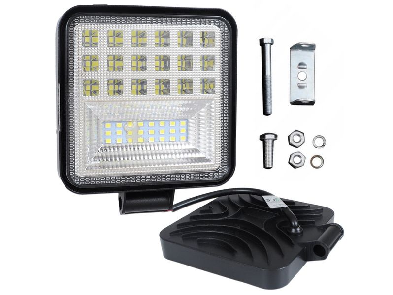 Lampa robocza led panel halogen 126w 12v 24v cree zdjęcie 1