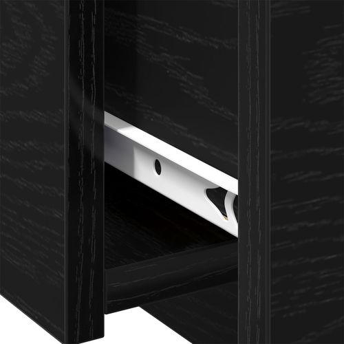 Stolik kawowy  Czarny Dąb 90x60x31 cm z drewna inżynieryjnego na Arena.pl