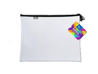 KOPERTA Z SUWAKIEM METALOWYM B5 29,5 x 21,5 CM BIAŁA TETIS