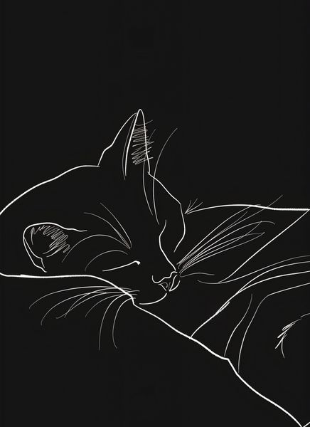 Plakat 40x55cm Nocny Spokój zdjęcie 1