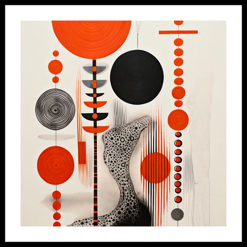 Plakat 40x40cm Kontrastowy Kosmos na Arena.pl