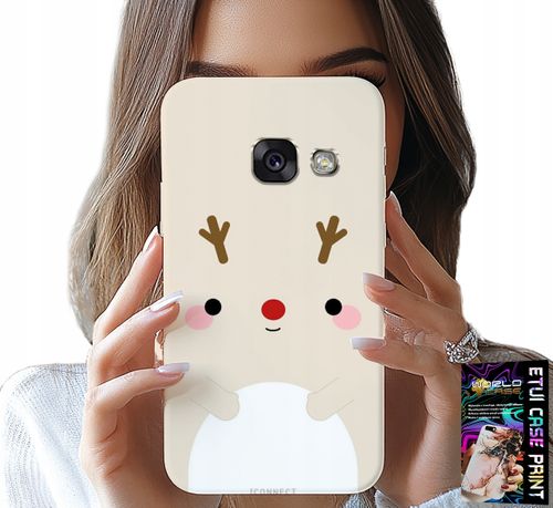 ETUI DO SAMSUNG A5 2017 - RENIFEREK, RENIFER, ŚWIĄTECZNE WZORY na Arena.pl