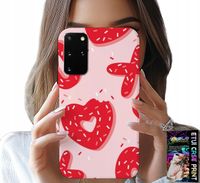 ETUI DO SAMSUNG GALAXY S20 PLUS - KOBIECE, MODNE WZORY XOXO SERCE + FOLIA