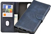 Etui portfel Wallet do Oppo A78 4G granatowy