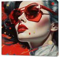 Obraz 100x100cm Wizja Przyszłości