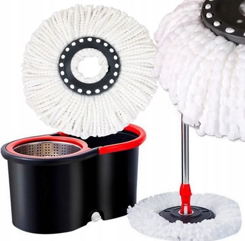 10x Wkład Do Mopa Obrotowego Spin Turbo Końcówki Wkłady Chłonne Zapas na Arena.pl