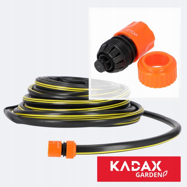 SZYBKOZŁĄCZKA ZŁĄCZKA DO WĘŻA 3/4 CAL FUNKCJA STOP zdjęcie 3