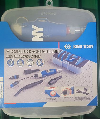 KING TONY PISTOLET DO PRZEDMUCHIWANIA 7cz. na Arena.pl