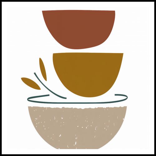 Plakat 80x80cm Spójna Forma na Arena.pl