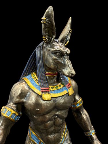 EGIPSKI BÓG ANUBIS Z KOBRĄ VERONESE (WU76642A4) na Arena.pl