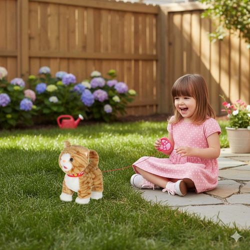 DLA DZIECI BEŻOWY KOTEK INTERAKTYWNY MIAUCZY na Arena.pl