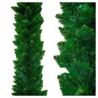 Girlanda świąteczna sztuczna zielona 540 cm - PREMIUM - Gęsta dekoracja